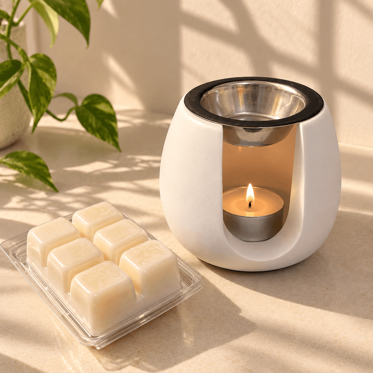 Quemador Circular para Wax Melts HEBRA Essence