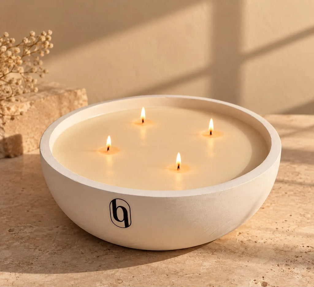 Vela Aromática Grande Personalizada HEBRA Essence