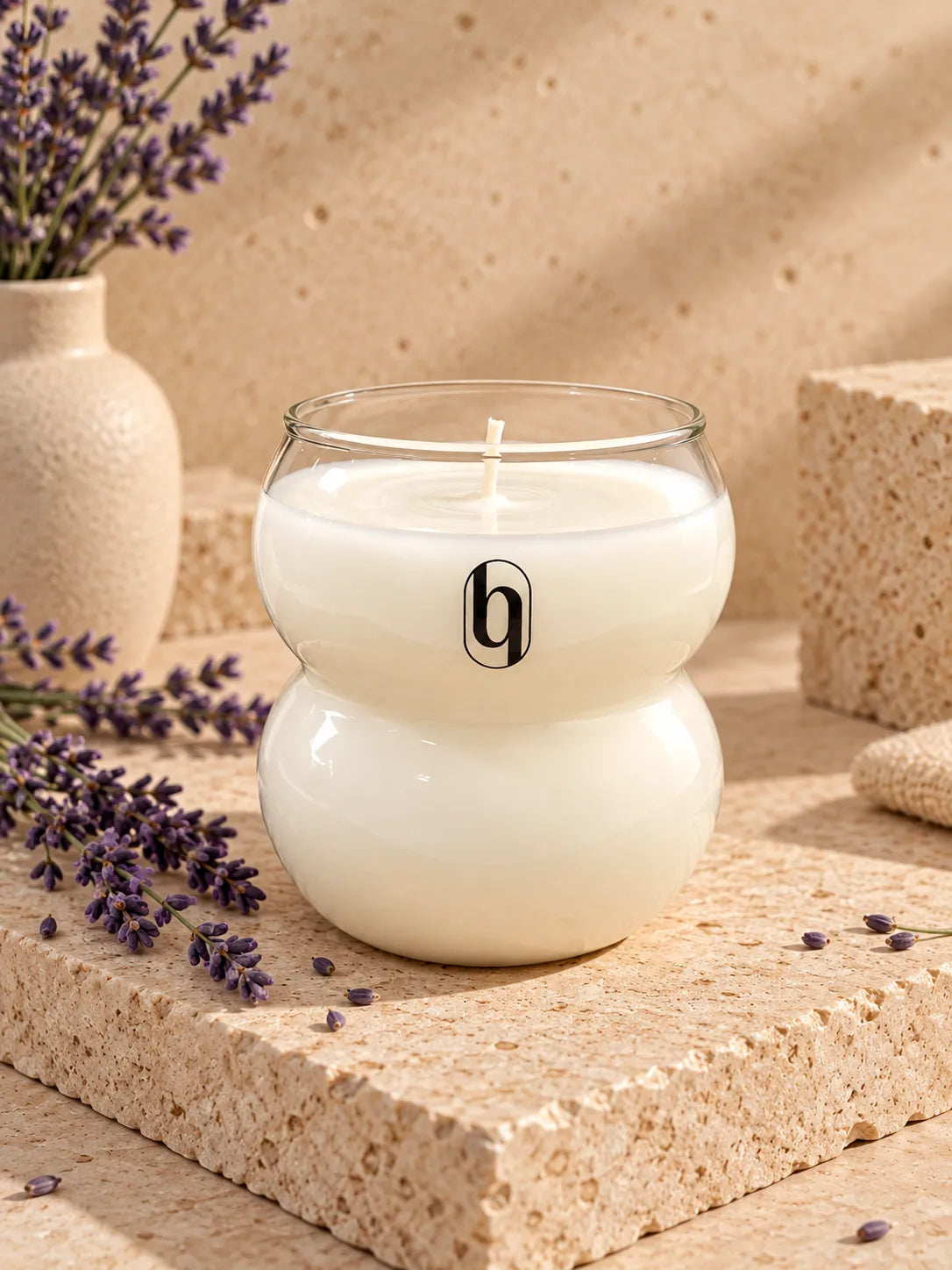 Vela Lavanda Fresh artesanal de Hebra Essence